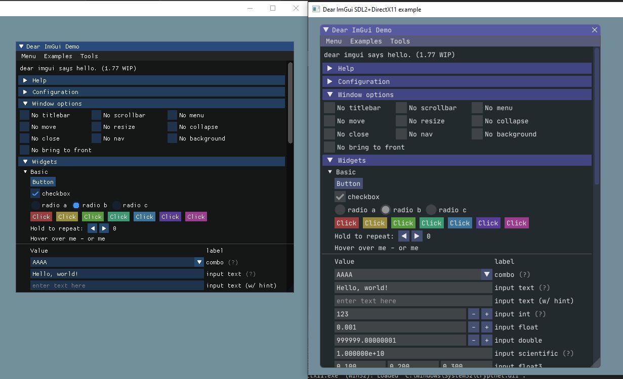 Add Support For Dear Imgui Sdl Development Simple Directmedia Layer